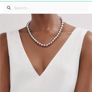 Tiffany silver necklace